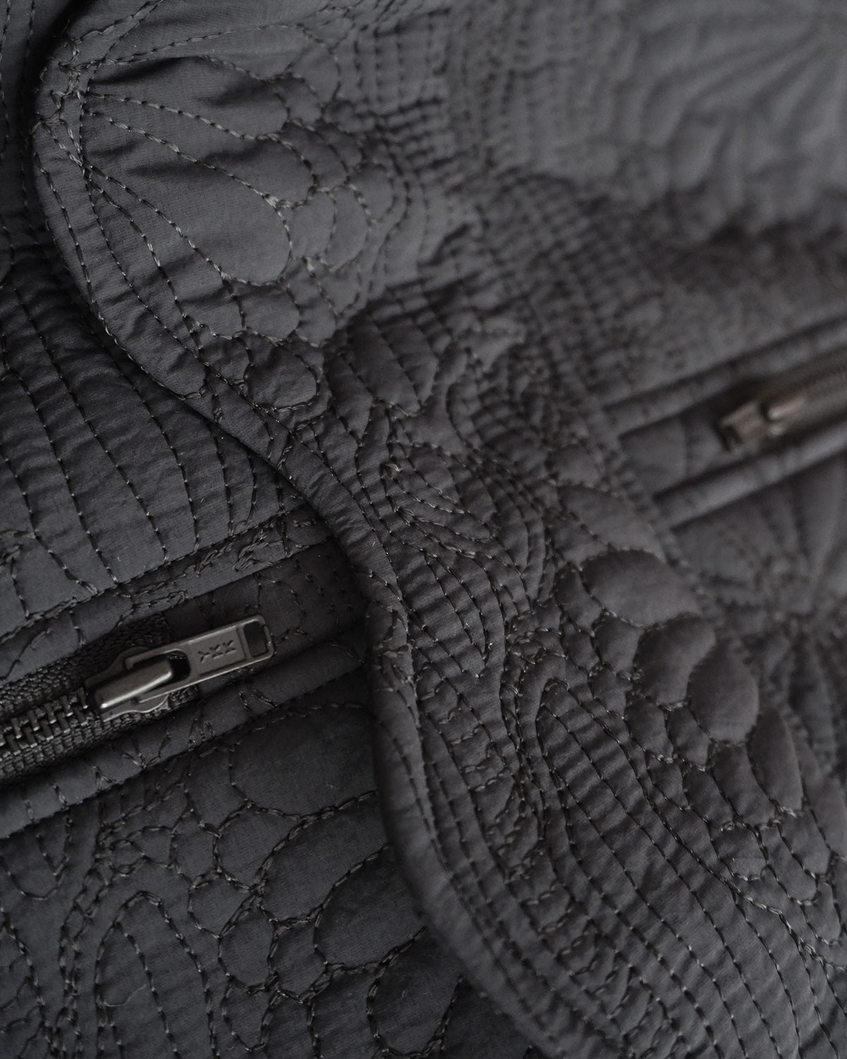 KIKU quilted cropped jacket yellow