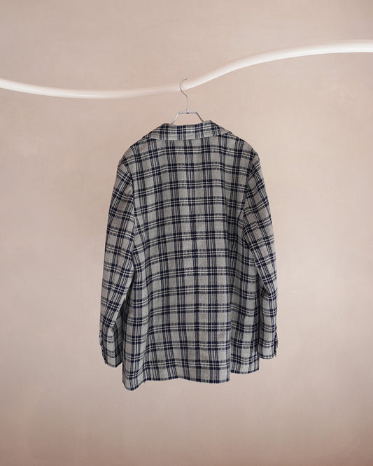 チェック柄ジャケット