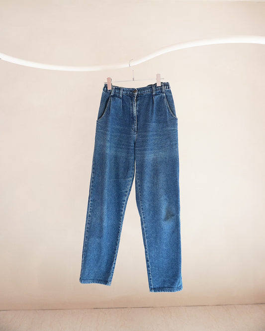 サイドゴムジーンズ