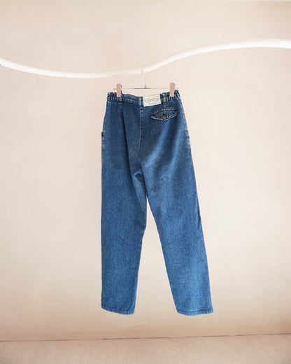 サイドゴムジーンズ