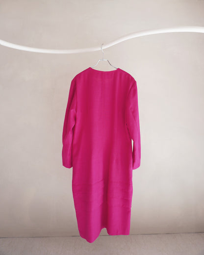 フューシャピンクワンピース