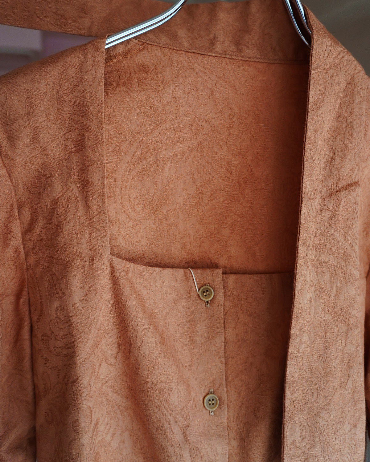 Ash scarf blouse orange