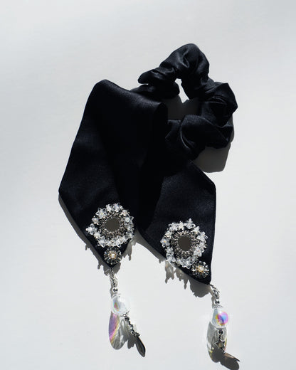 Bijoux Silk Ribbon ChouChou【black】