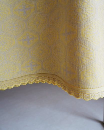 KIKU tight skirt yellow