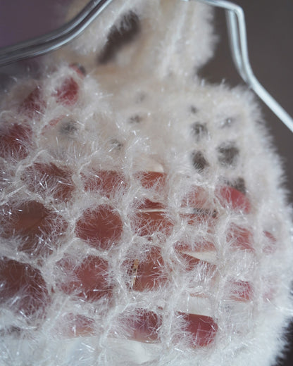 hand knit camisole black