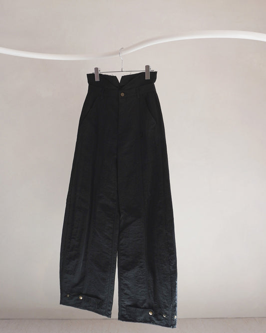 Military shrink pants Black