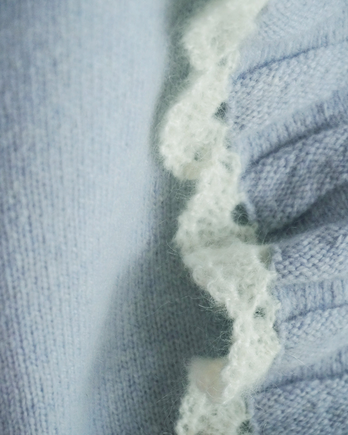 Ruffle Knit Cardigan