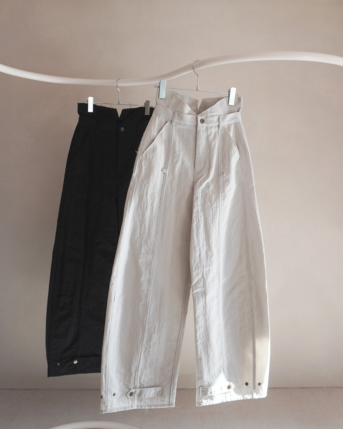 Military shrink pants Black