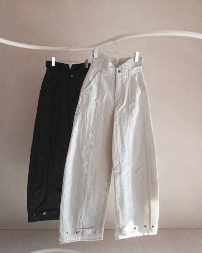 Military shrink pants Black