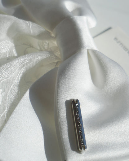 lily of the valley lace barette