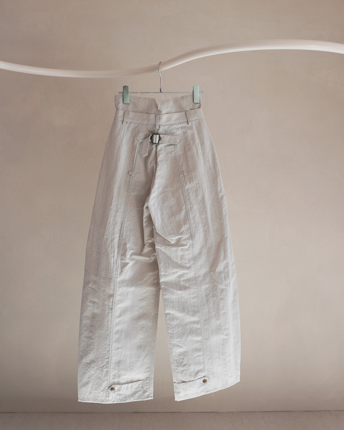 Military shrink pants Greige