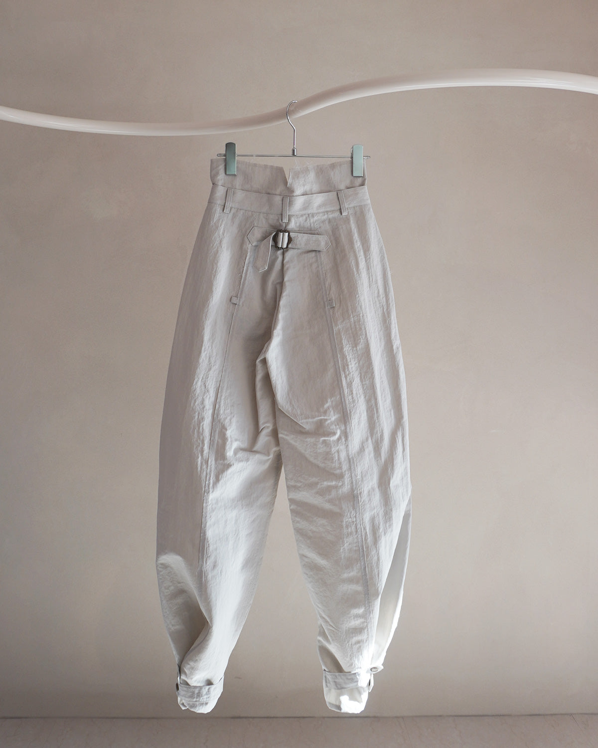 Military shrink pants Greige