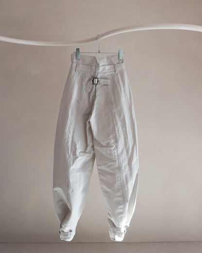 Military shrink pants Greige