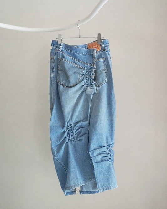 Vintage denim skirt