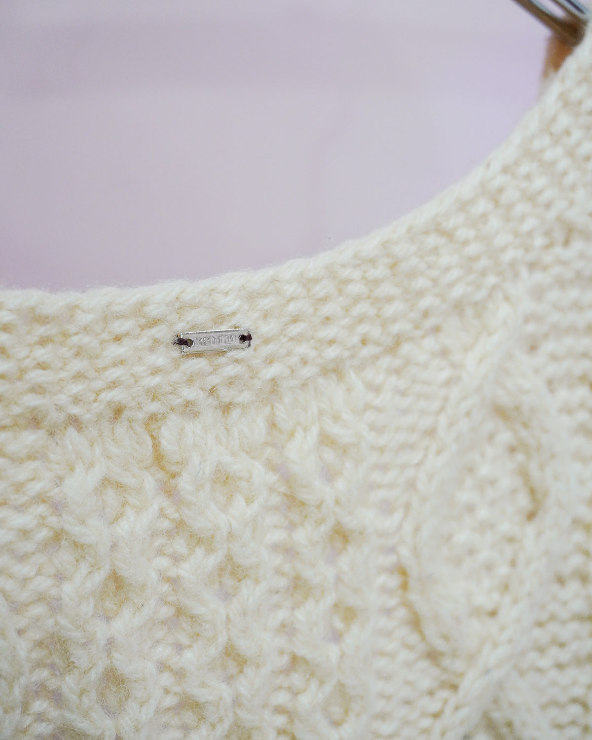 cardigan with pompom（remake knit）