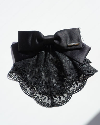 lily of the valley lace barette