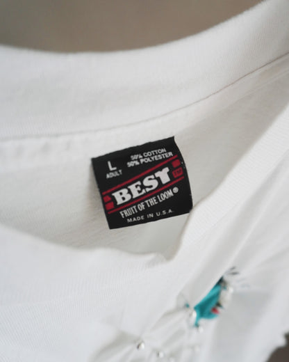 Remake T-front (white)