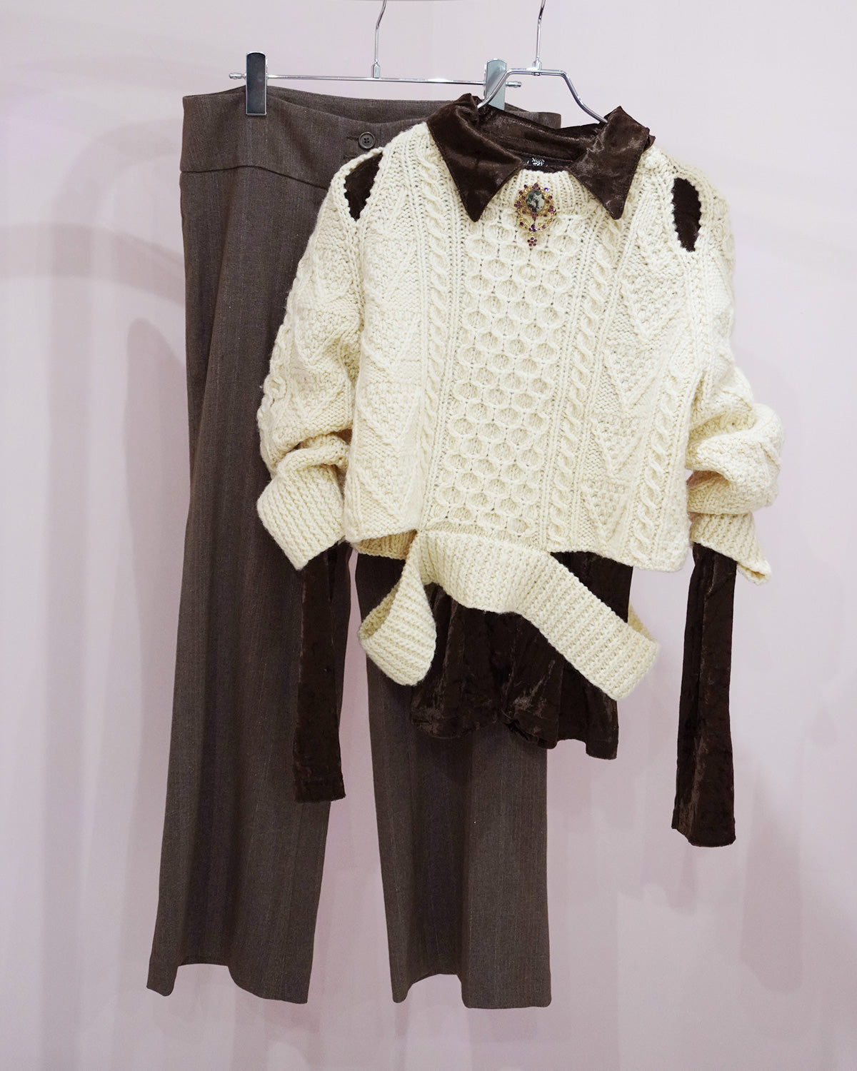 Full of gaps（remake knit）