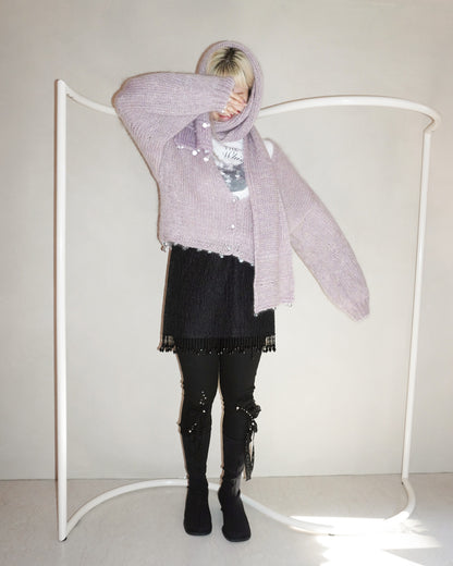 Dreamy mohair cardigan