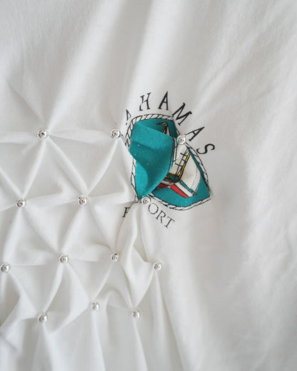 Remake T-front (white)
