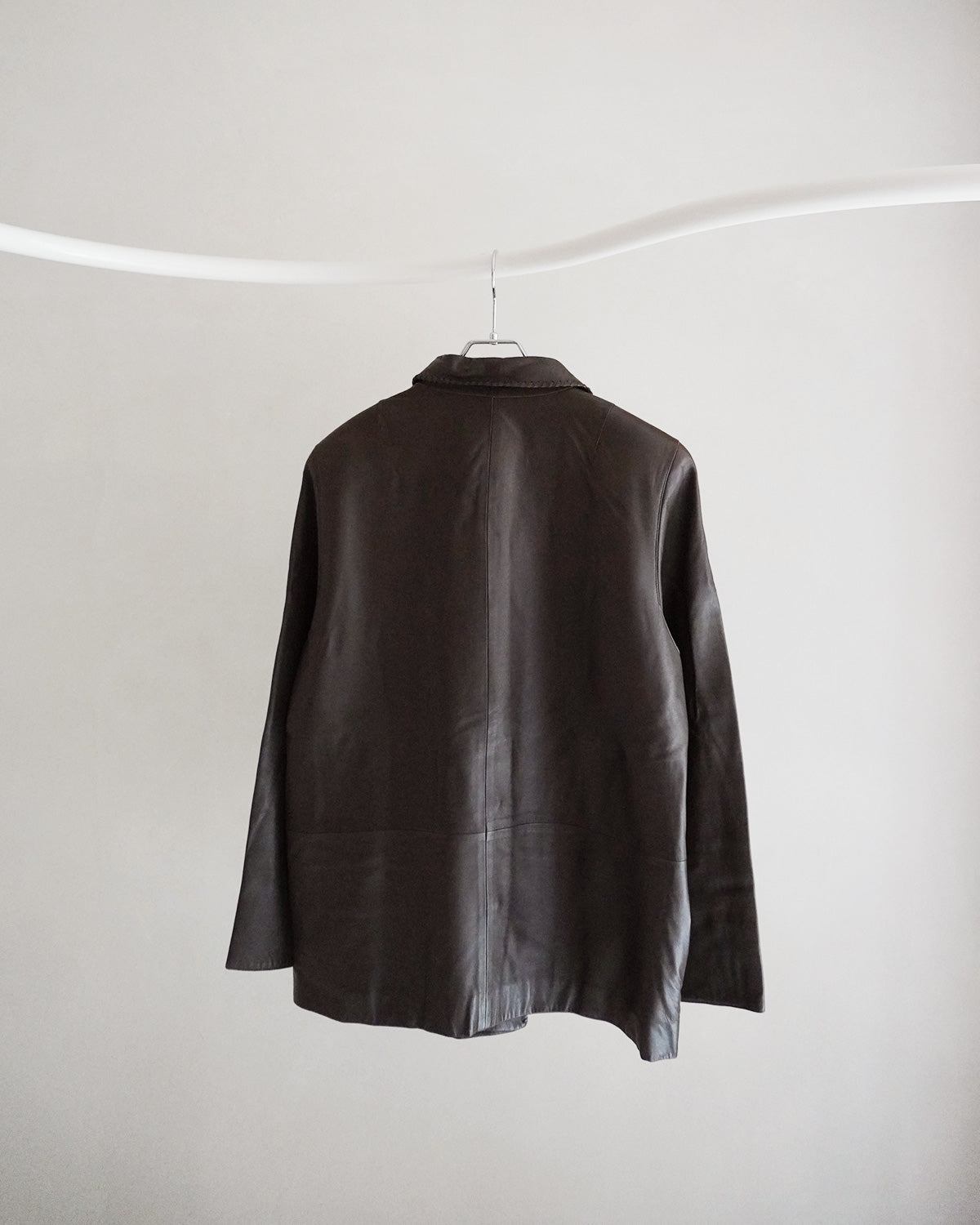 ブラウンレザージャケット