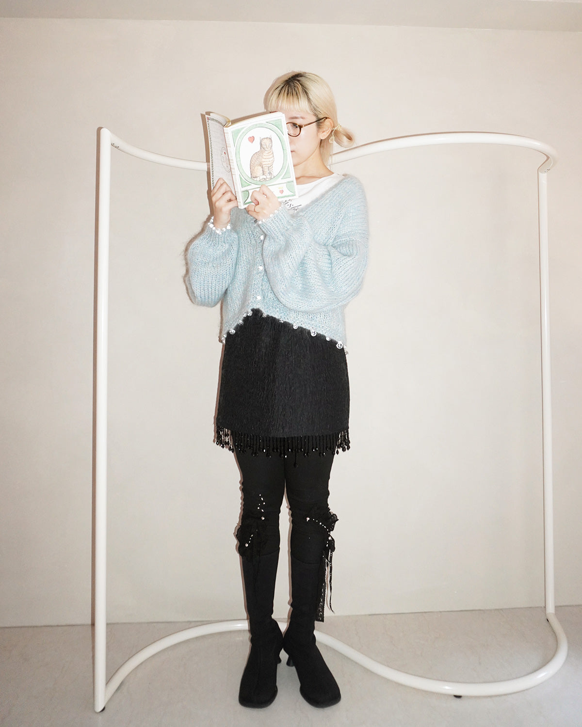 Dreamy mohair cardigan