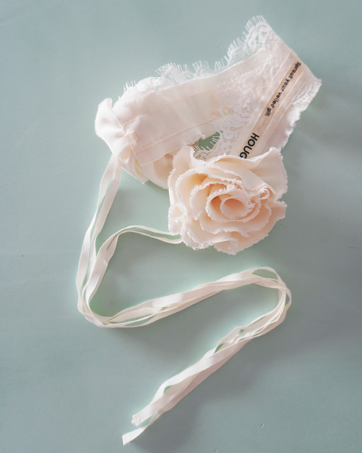 rosy head-dress