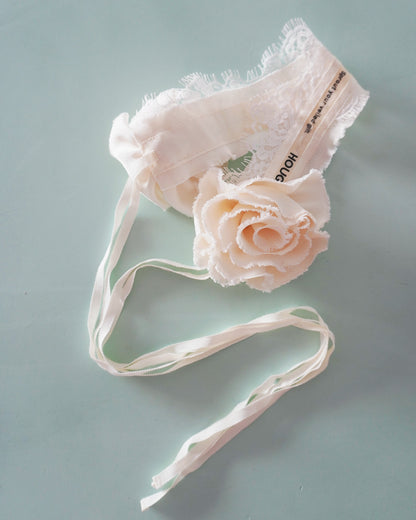 rosy head-dress