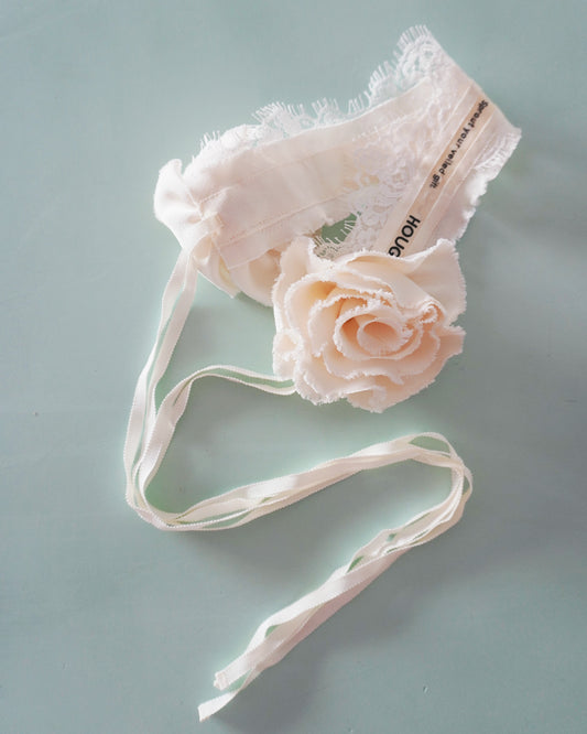 rosy head-dress