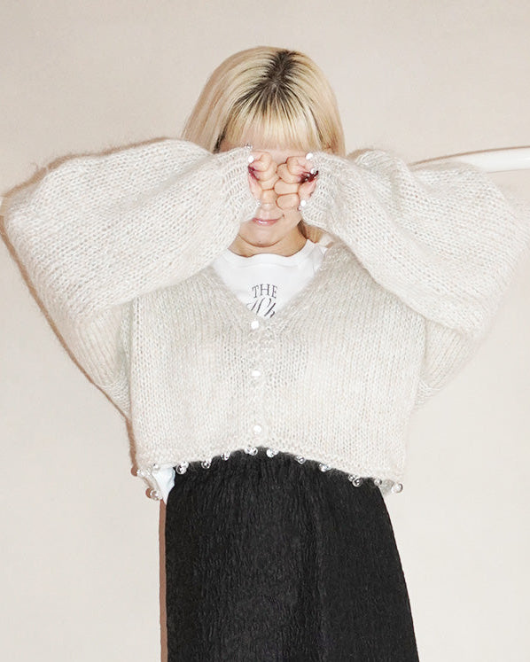 Dreamy mohair cardigan