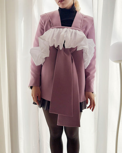 frill bustier skirt