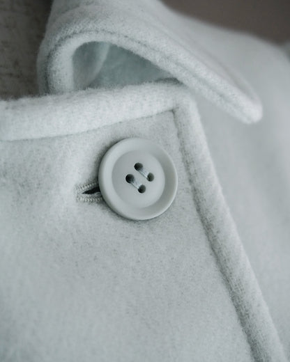 Wool Puff Sleeve Coat