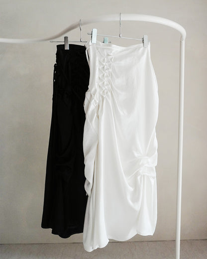 Hakama wrap skirt