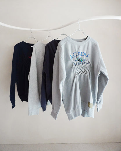 Remake sweat - front Navy