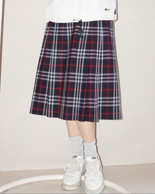 バーバリー プリーツスカート