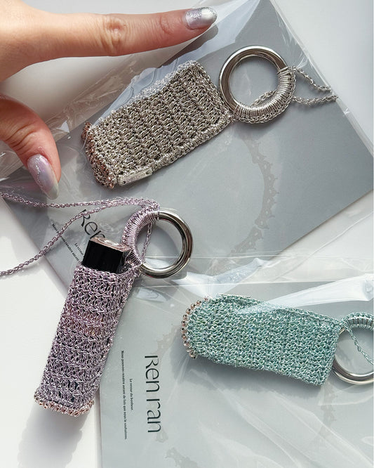 Lipstick Bag ｜ Jewelry Knit Collection