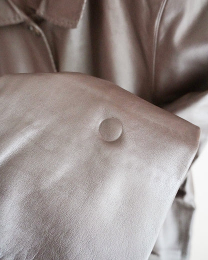 ブラウンレザージャケット