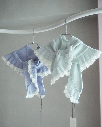Ruffle Knit Stole