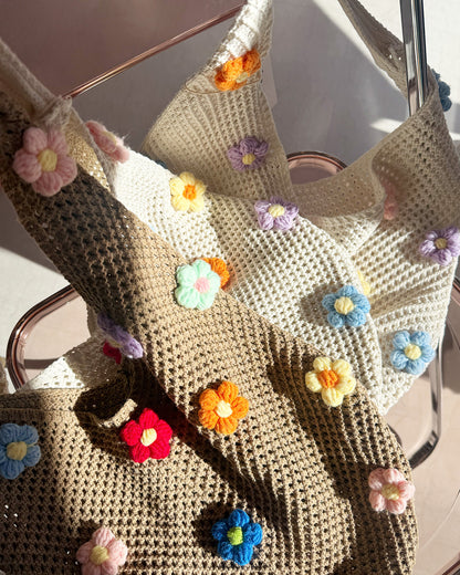 フラワーマルシェバッグ