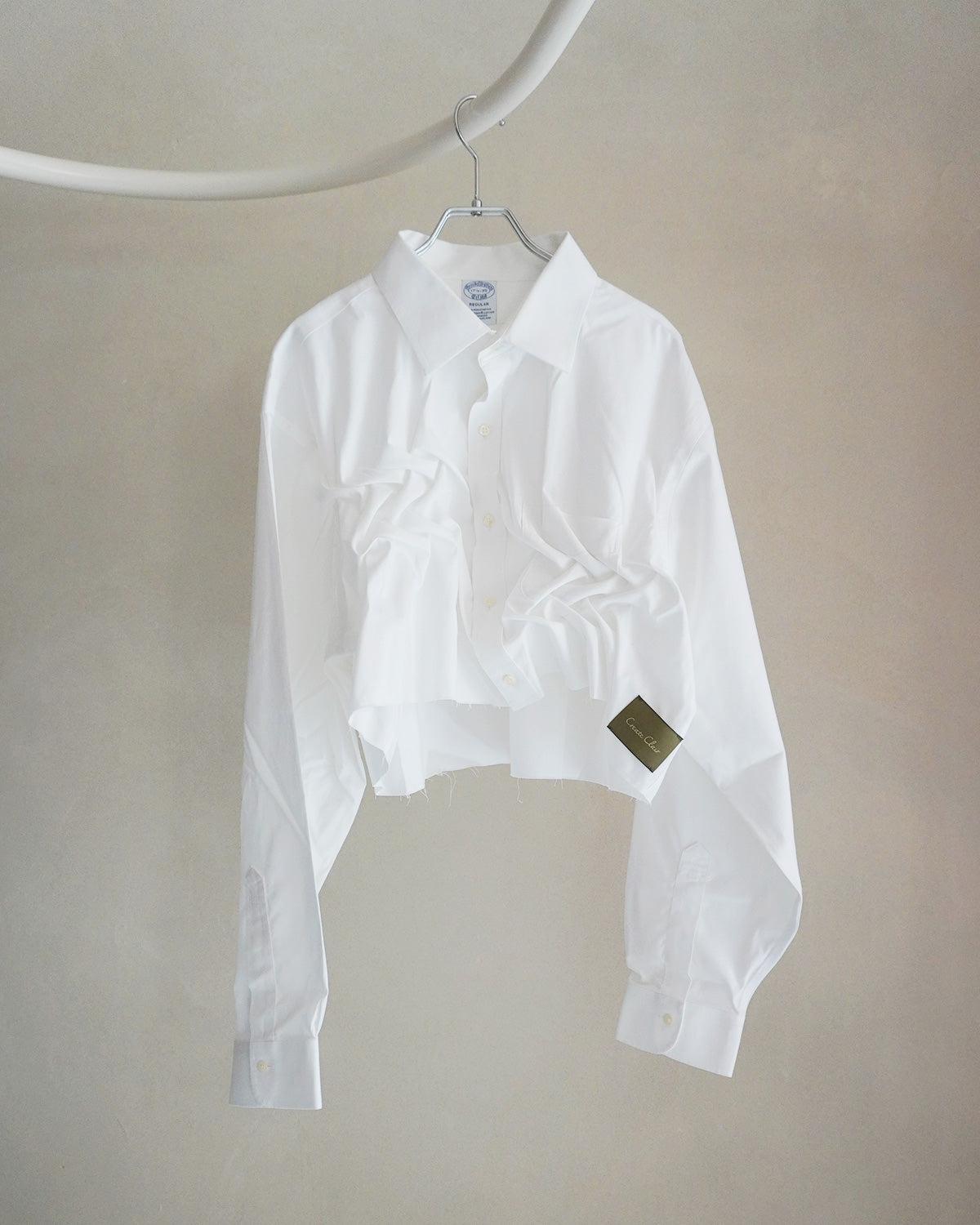 Remake short shirt (white)