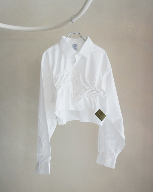 Remake short shirt (white)