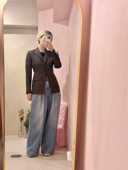 Striped Wool Jacket