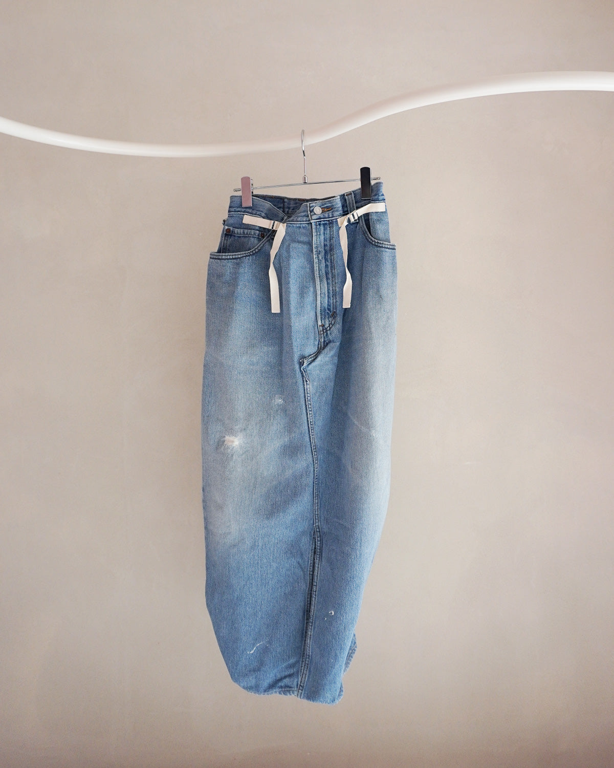 Remake denim skirt【M】