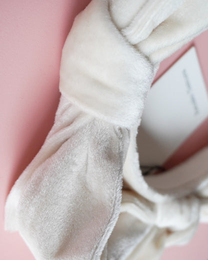 Velour Ribbon Headband