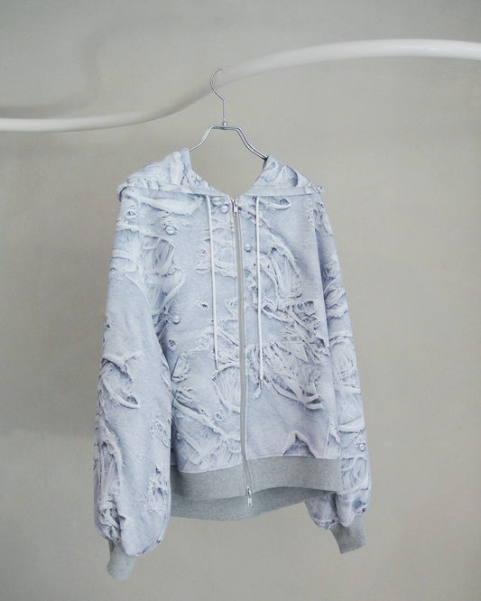 【2〜3月お届けご予約商品】ブレイクブルームパフパーカー