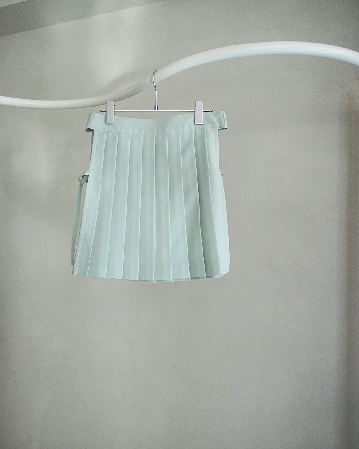 【2月お届け予約商品】pleated rap skirt