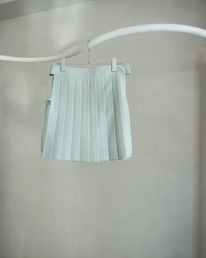 【2月お届け予約商品】pleated rap skirt