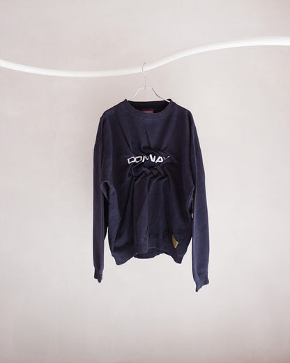 Remake sweat - front Navy