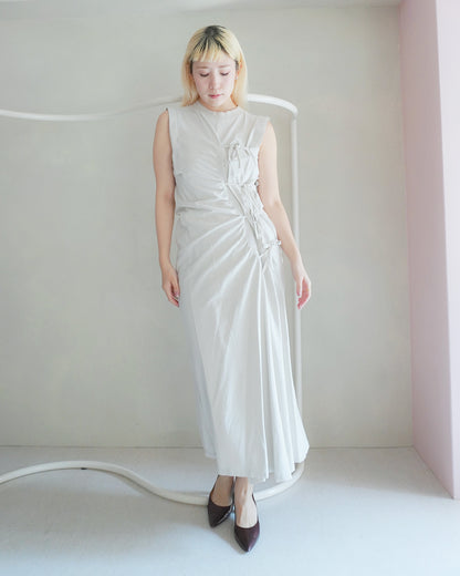 High slit cut dress