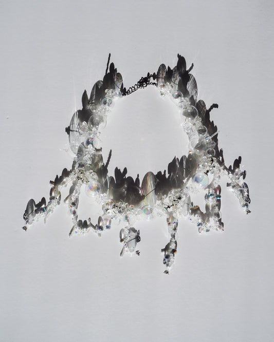 Clear Glass Necklace